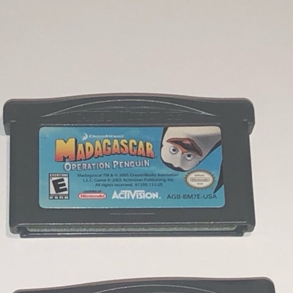 3/$40 Madagascar Operation Penguin Game Boy Advance Game